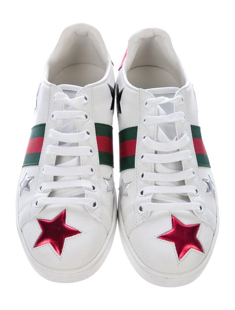 gucci star sneaker|Gucci fur sneakers women's.